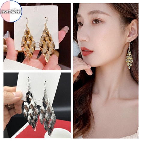 Bông Tai HợP Kim DạNg Tua Rua NhiềU KiểU DáNg