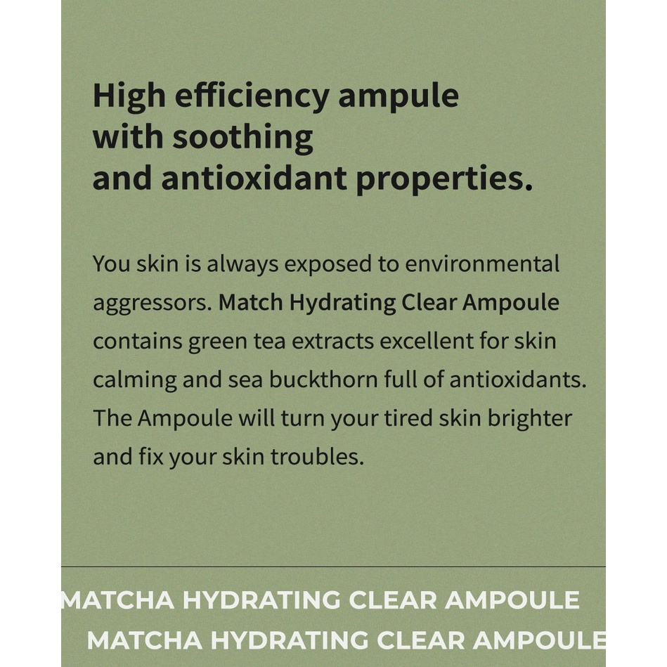 Tinh Chất Trà Xanh 50ml Dưỡng Ẩm Chăm Sóc Da