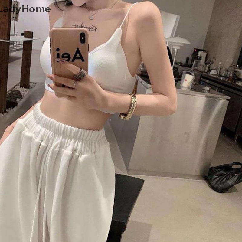 Quần Dài Lưng Cao Ống Rộng Phong Cách Hàn Quốc Thời Trang Cho Nữ
