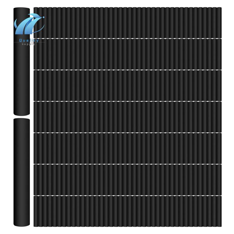 Dây quấn tay áo 2mm Đường kính 30mm Ống co nhiệt dài 280 chiếc Màu đen