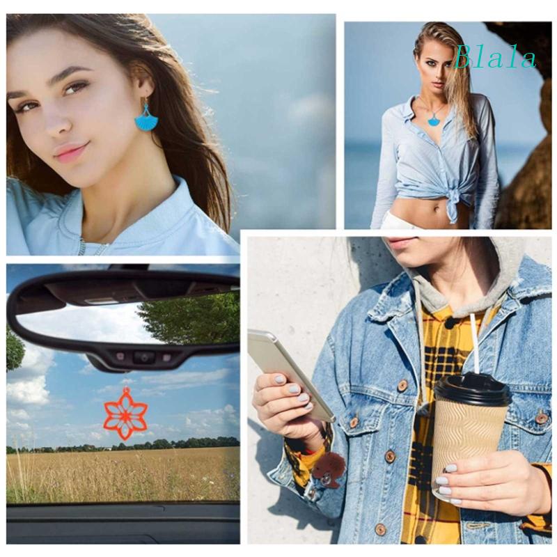 Bộ 3 Khuôn Silicone Làm Bông Tai Trang Sức Thủ Công DIY