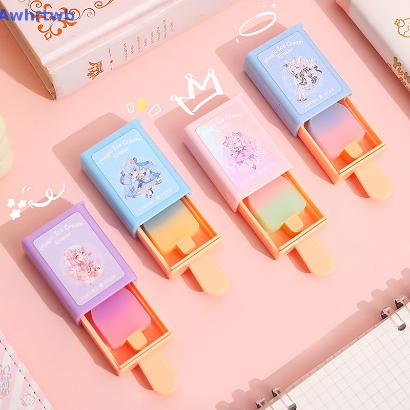 1 Cục Tẩy Cao Su Kawaii Chất Lượng Tốt Cho Trường Học / Văn Phòng Mới
