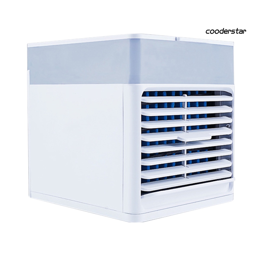 Quạt Làm Mát Phun Sương Để Bàn Ba Bánh Răng Siêu Êm Đa Năng Có Đèn Ban Đêm Nhiều Màu Sắc Cho Gia Đình