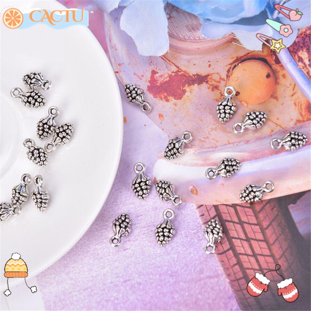 Bộ 100 Hạt Xỏ Vòng Bằng Sắt 13mm Dùng Làm Trang Sức DIY