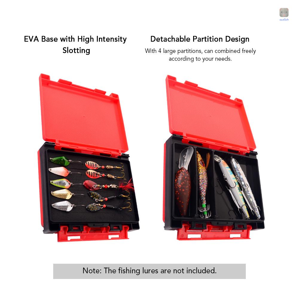 Hộp Đựng Mồi Câu Cá Chia Ngăn Có Thể Tháo Rời Tiện Dụng Ốp