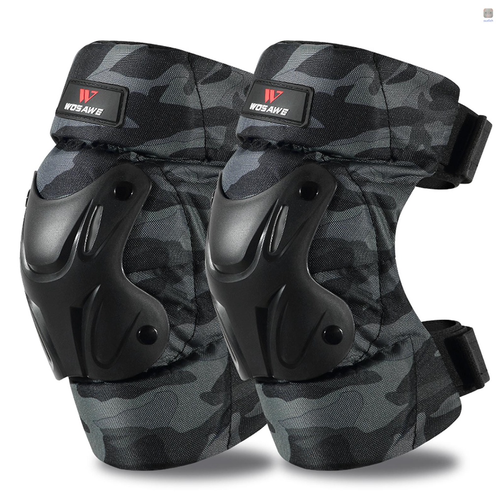 Wosawe 1 Cặp Băng Bảo Vệ Đầu Gối Tiện Dụng Khi Chơi Thể Thao