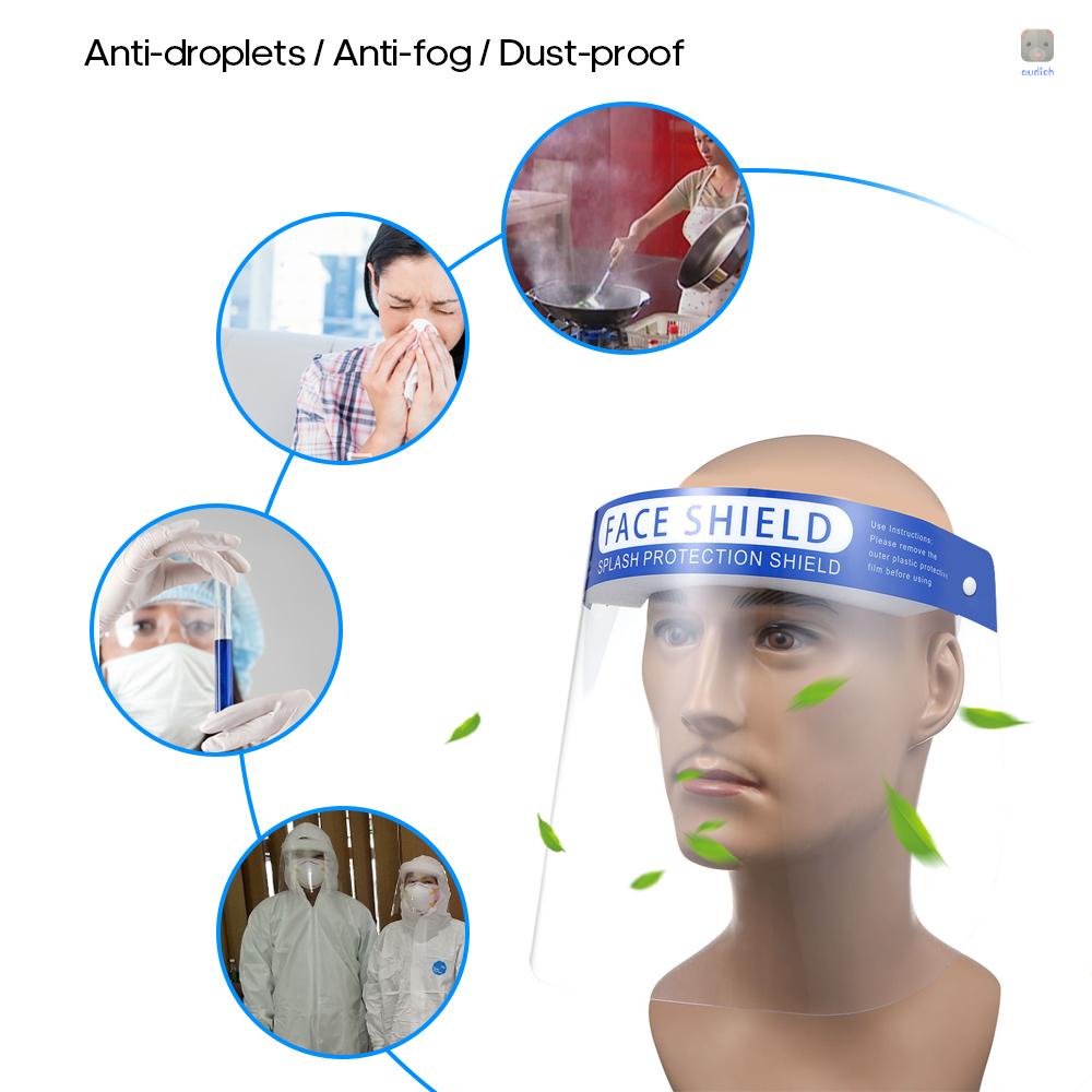 Bộ 10 Mặt Nạ Bảo Vệ Toàn Diện Chống Bụi Chống Sương Mù Trong Suốt