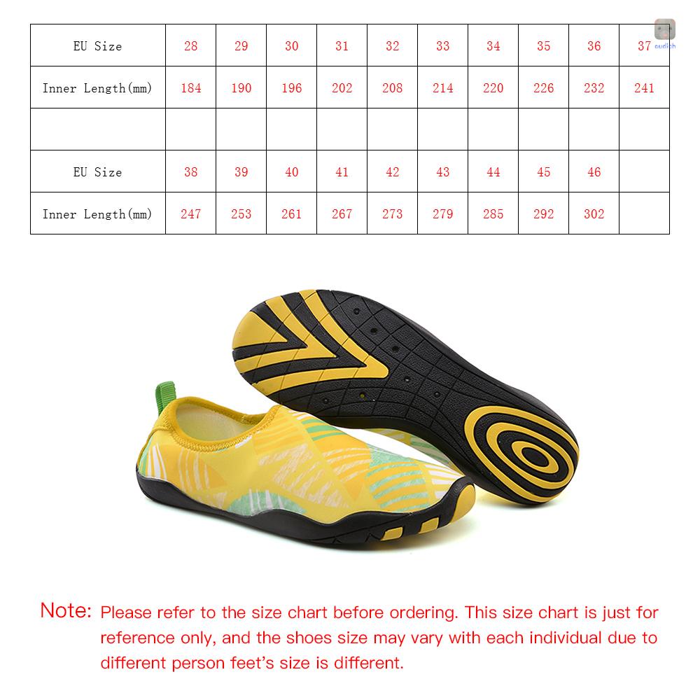 Giày Thể Thao Đi Biển Đa Năng Thoáng Khí Mau Khô Chống Trượt Cho Nam Nữ