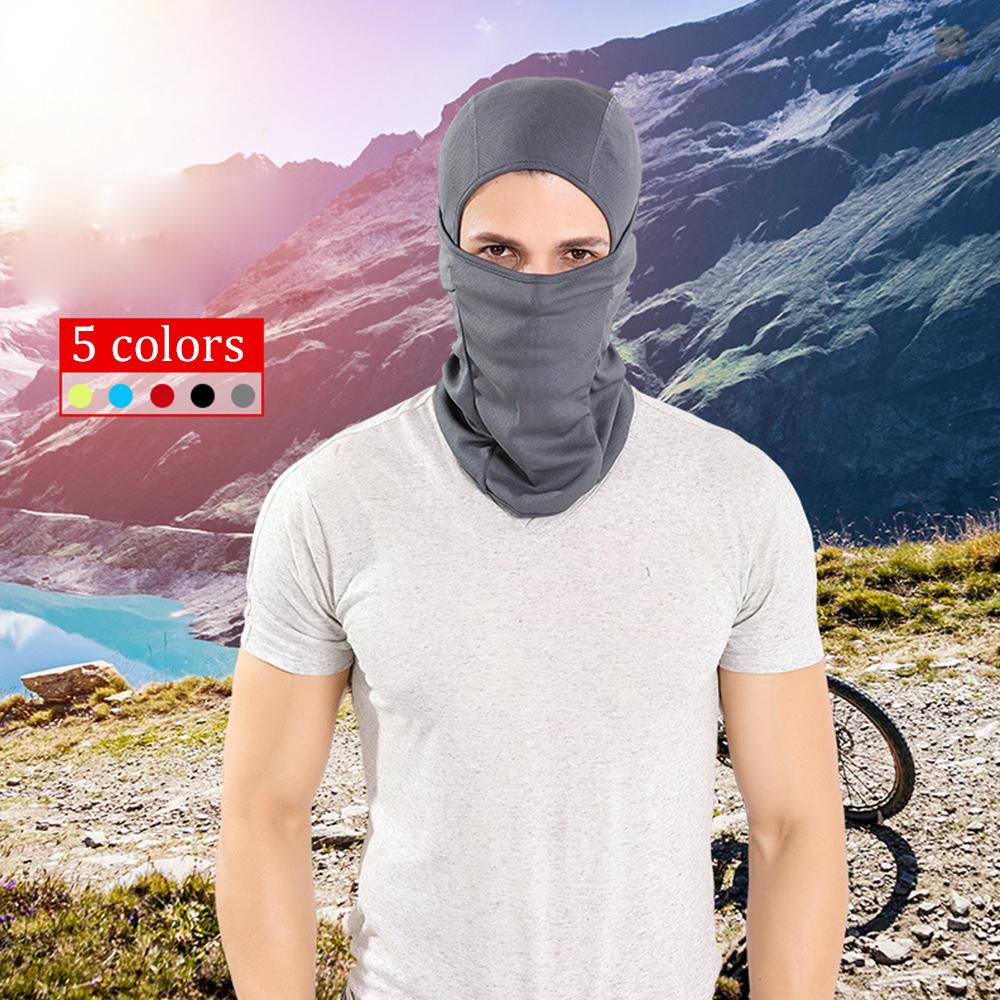 Mũ Trùm Đầu Che Mặt Giữ Ấm Thoáng Khí Trọng Lượng Nhẹ Bảo Vệ Toàn Diện Thoải Mái Khi Chạy Xe Máy Ngoài Trời