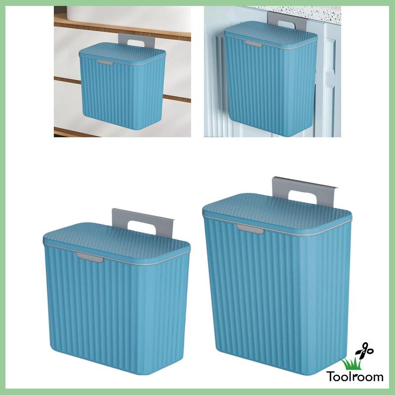 Thùng Rác Có Nắp Đậy Tiện Dụng Cho Nhà Bếp / Phòng Tắm / Văn Phòng