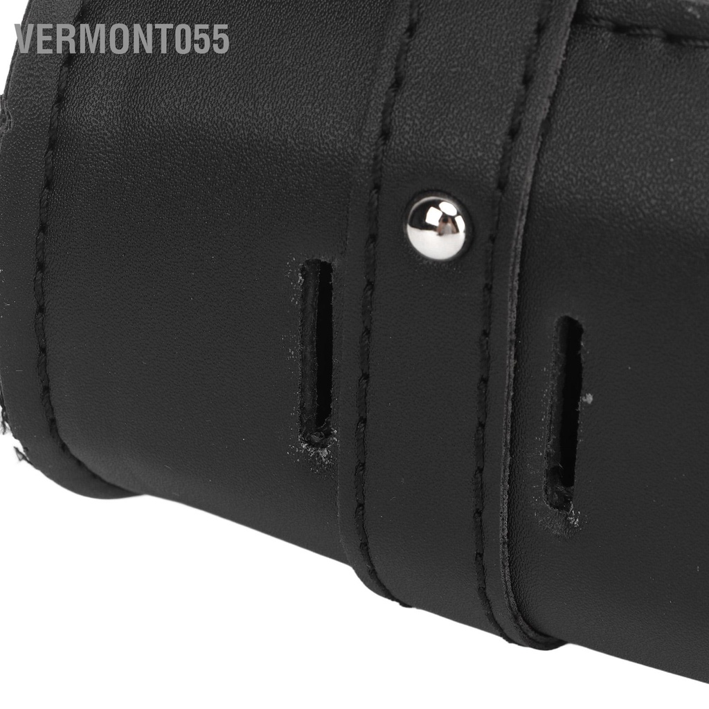 Vermont055 1 Túi Đựng Dụng Cụ Xe Máy Màu Đen 2 Dây Đeo Khóa Đóng Chống Thấm Nước Mài Mòn Đa Năng Cho Ô Tô Điện