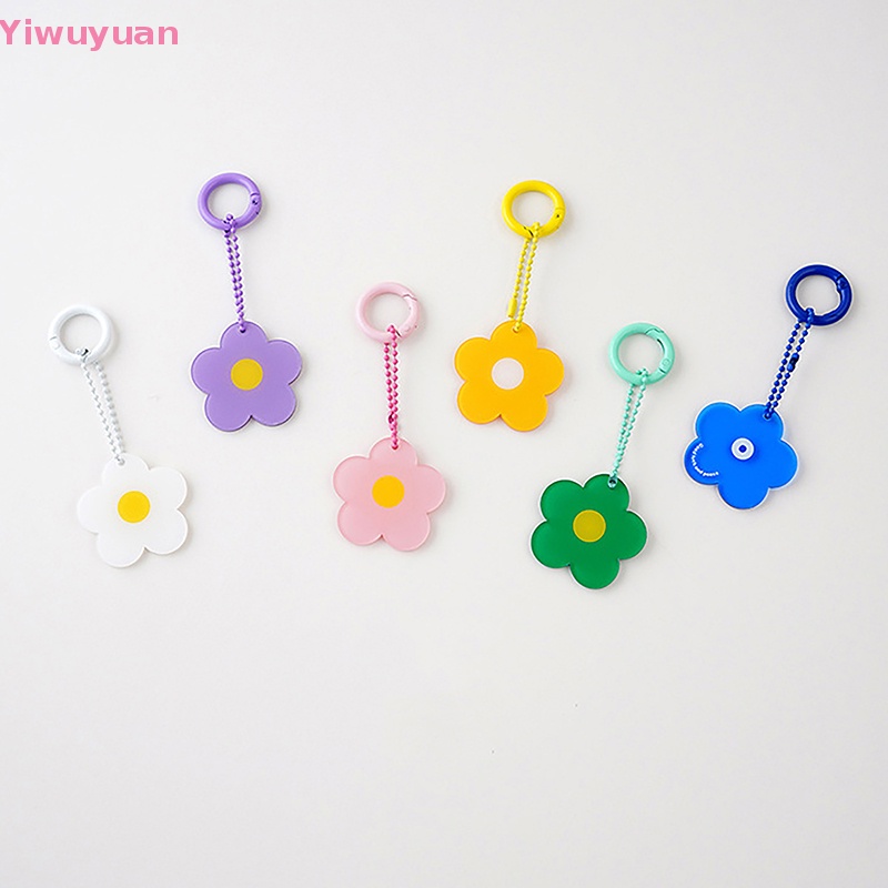 Móc Khóa Hình Hoa Hướng Dương Màu Kẹo Ngọt Mới