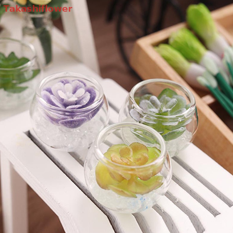 Mô Hình Chậu Cây Mini Tỉ Lệ 1: 12 Trang Trí Nhà Búp Bê