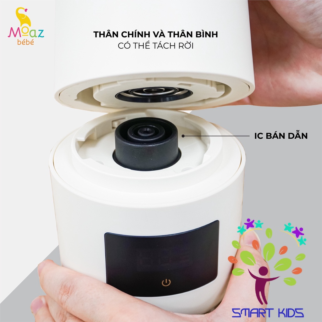 Bình đun nước pha sữa di động Moaz BéBé MB-058
