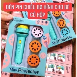 Đèn pin chiếu bóng 80 hình - 10 tấm phim luôn ạ