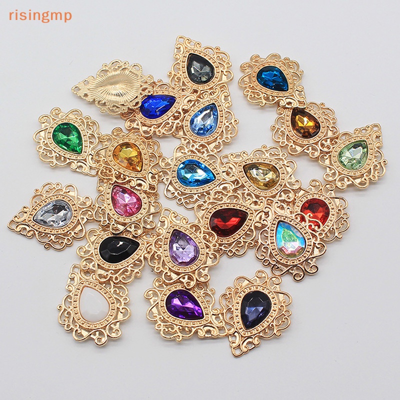 Phụ Kiện Trang Trí Quần Áo Hình Giọt Nước Bằng Acrylic Kích Thước 32 * 26mm