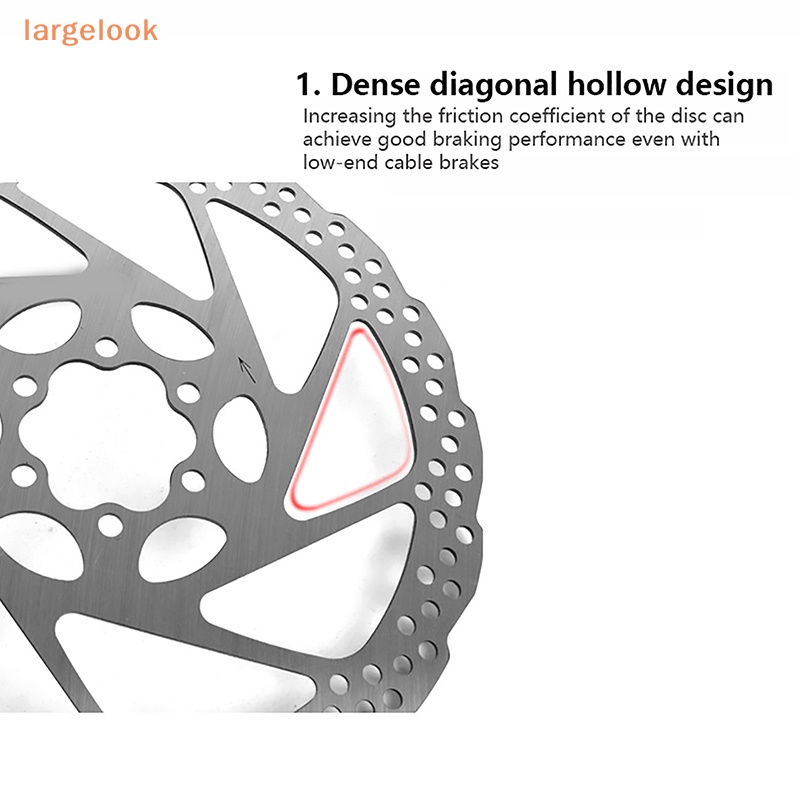 Bộ Rotor Phanh Đĩa Xe Đạp G3 160 / 180mm Bằng Thép Không Gỉ