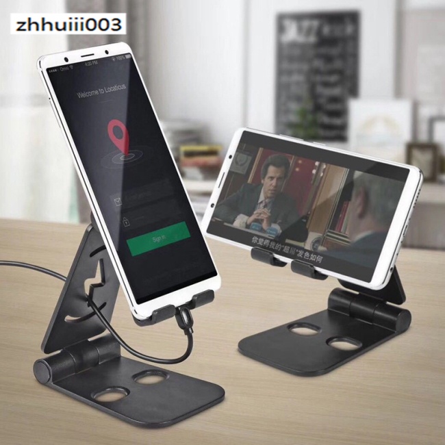 Giá Đỡ Điện Thoại / Máy Tính Bảng Để Bàn Có Thể Gập Lại Tiện Dụng