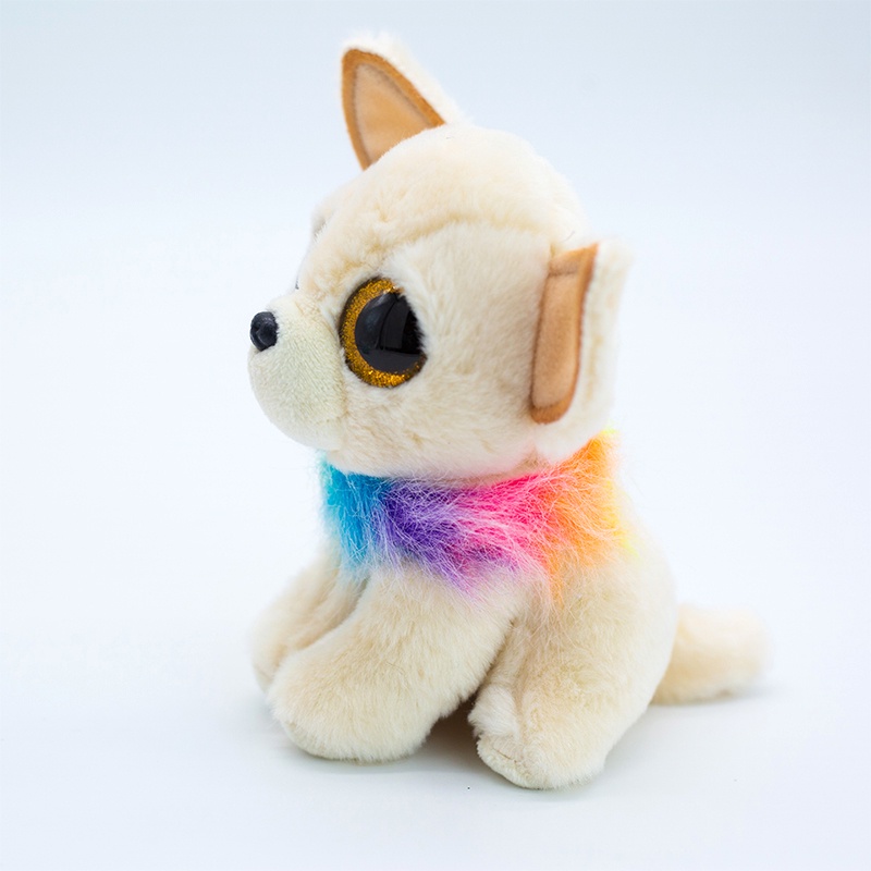 Mũ Beanie 15cm Hình Chó Chihuahua Nhồi Bông Đáng Yêu Cho Bé