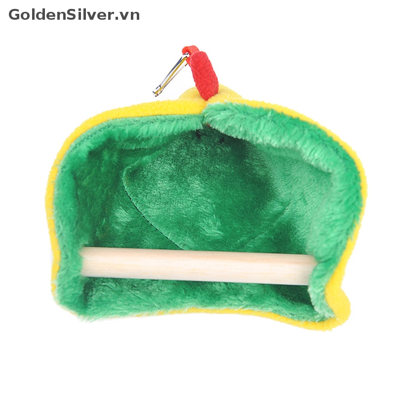 Võng Treo Mềm Mại Ấm Áp Màu Bạc Dễ Thương Cho Chim Vẹt