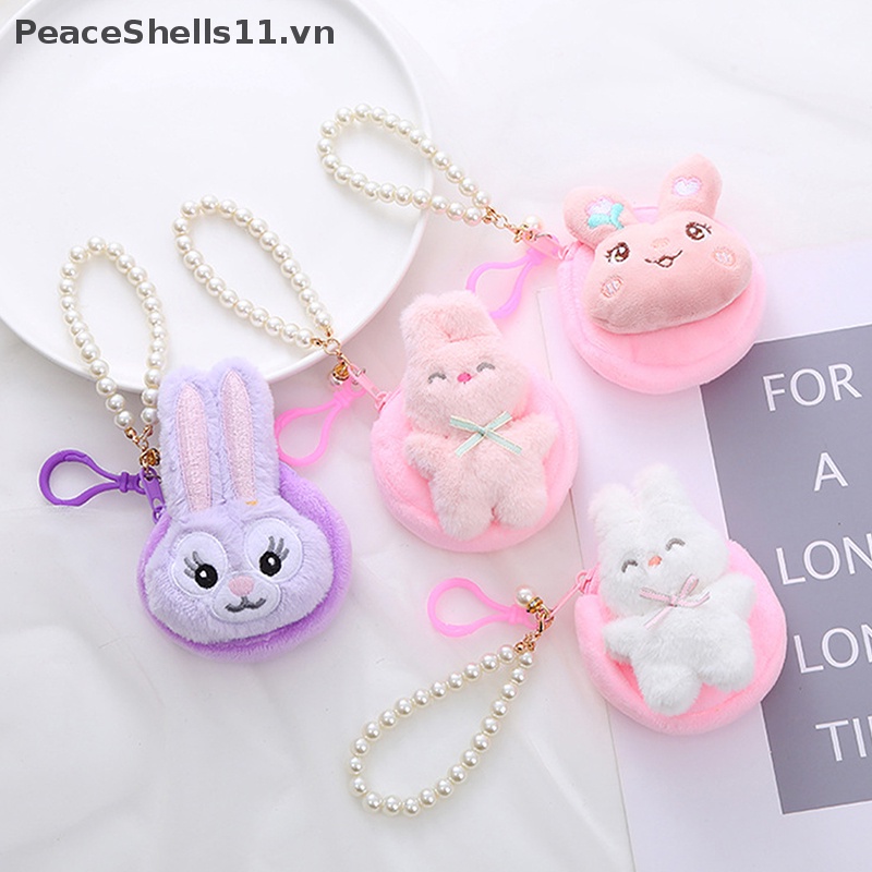 1 Ví mini Hình Thỏ Nhồi Bông Dễ Thương