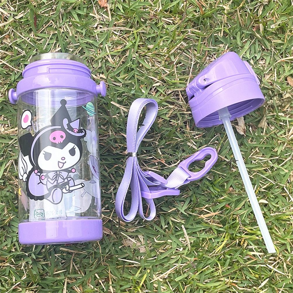 SANRIO Bình Nước 1000ml Chống Rò Rỉ Họa Tiết Hoạt Hình Kuromi Cinnamoroll
