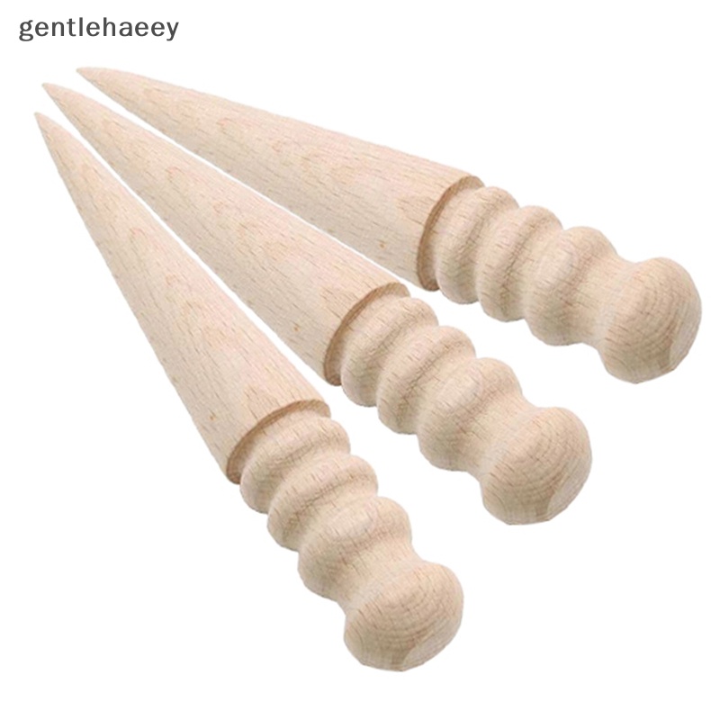 Dụng Cụ Đánh Bóng Cạnh Đồ Da Bằng Gỗ Trơn Chuyên Dụng