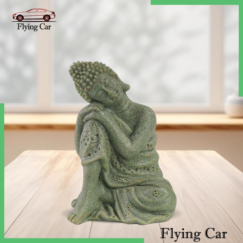 Mô Hình Tượng Phật Bằng Nhựa Resin Để Bàn Trang Trí Văn Phòng / Làm Việc 2