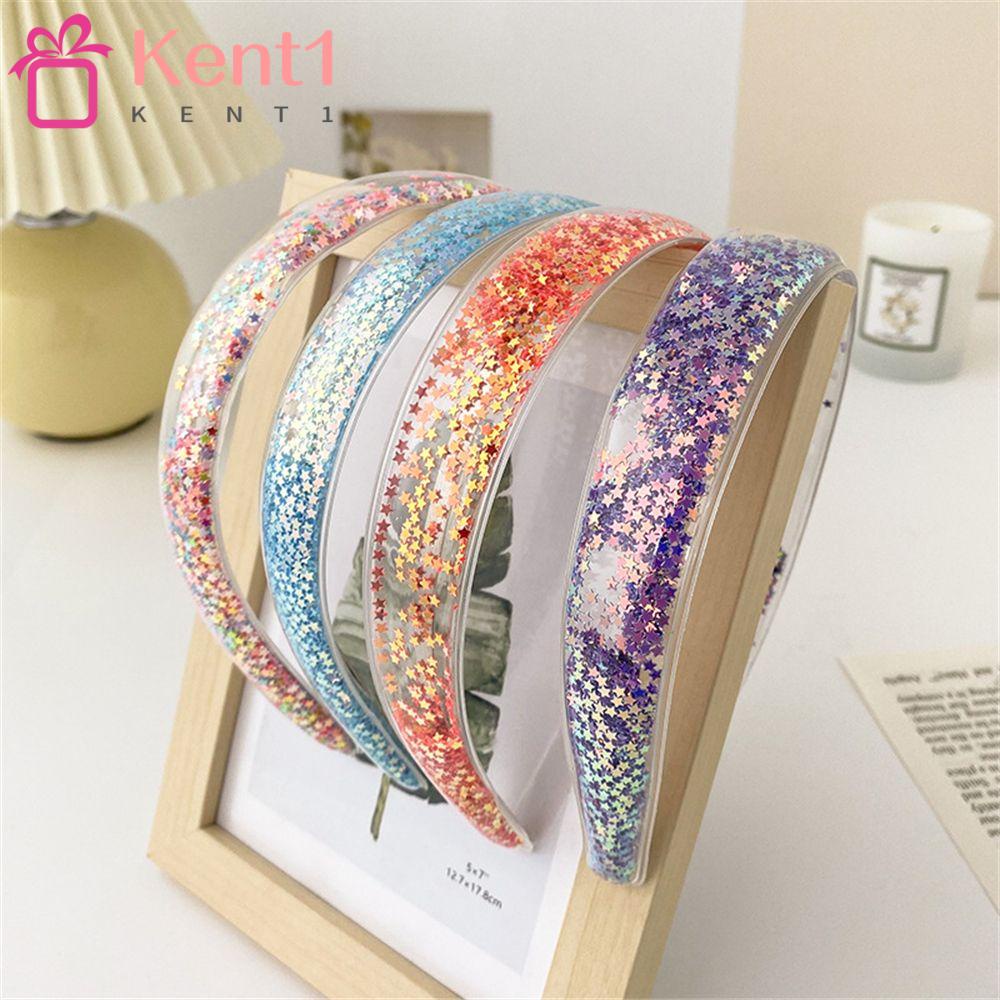 Băng Đô Cài Tóc Trong Suốt Phong Cách Mới Cho Bé Gái Kat1