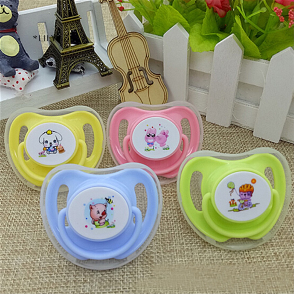 Lily trẻ sơ sinh núm vú bướm Vòng núm vú trẻ sơ sinh Làm dịu Silicone uuu