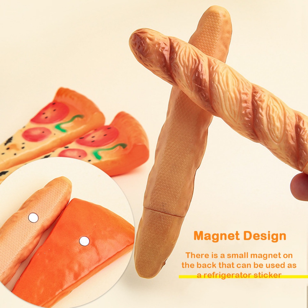 Bút bi pizza nam châm xinh xắn