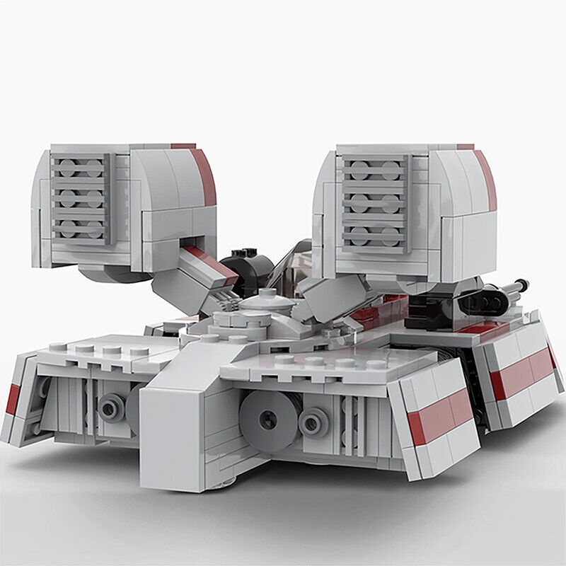 Mô Hình Xe Tăng Tốc Độ MOC-59836 AAC1 Với 2 Giá Đỡ Từ Star Wars 590 Phần 100% Tương Thích Với LEGO