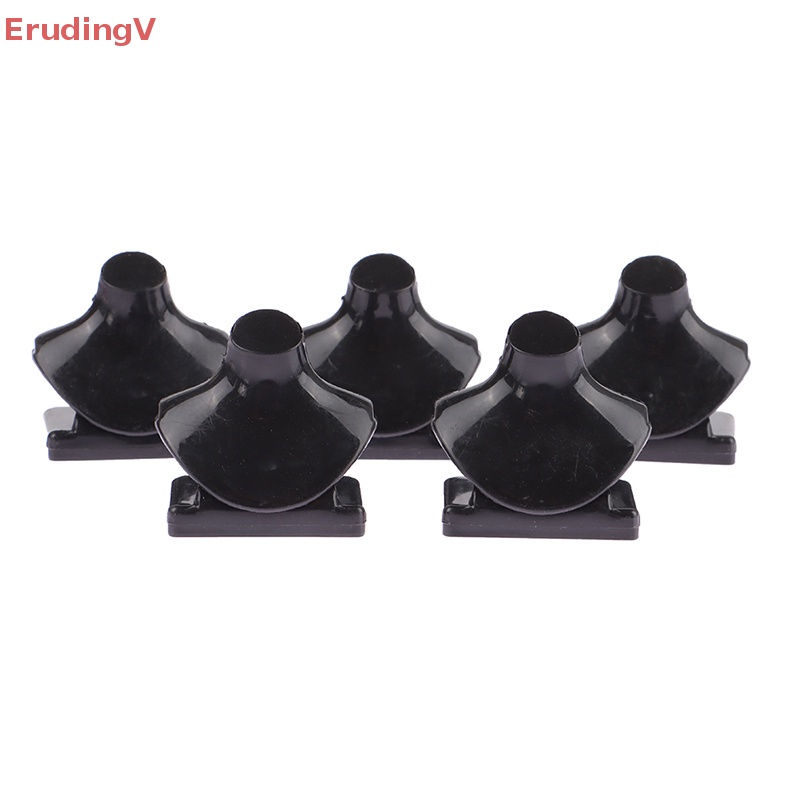 Bộ 5 Giá Đỡ Trưng Bày Trang Sức Màu Đen Dành Cho Nhà Búp Bê