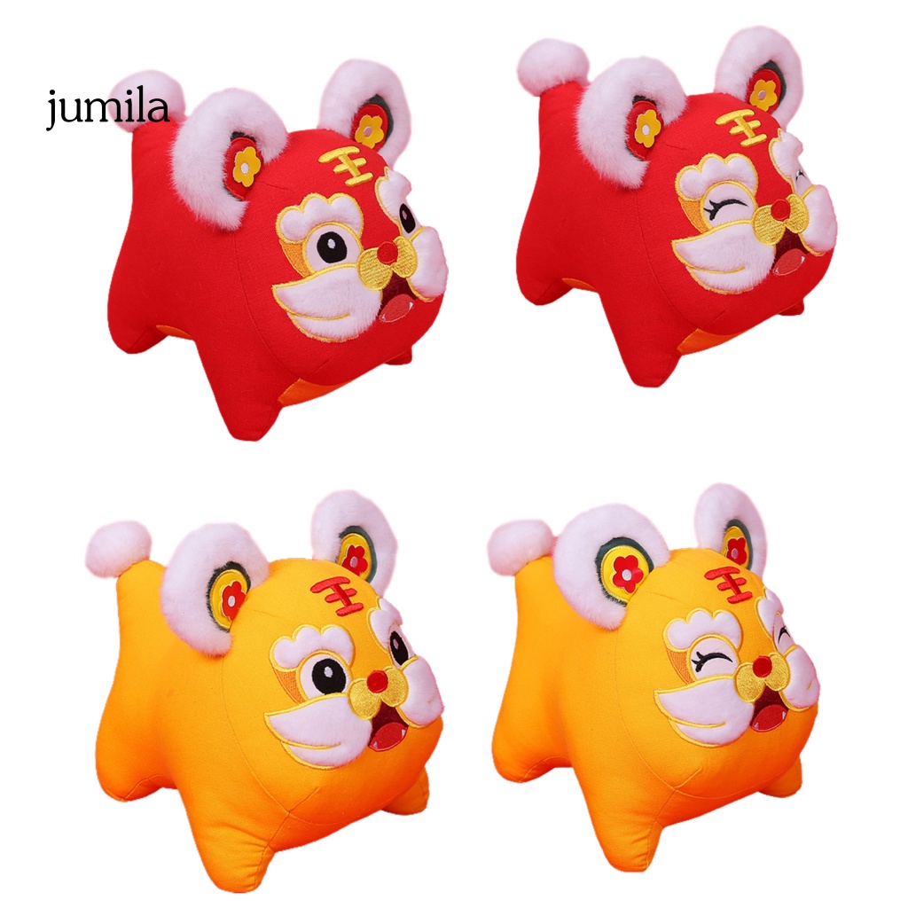 Hổ Nhồi Bông PP Cotton Phong Cách Trung Hoa Dễ Thương Năm Mới 2022