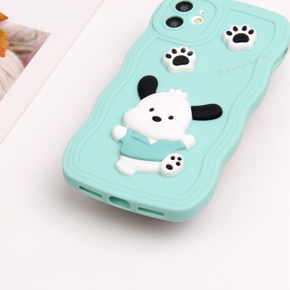 Ốp Điện Thoại Silicon Dẻo Hình Gấu 3D iPhone 11 12 13 14 Pro MAX Plus Mini X XR XS MAX 6 S 7 8 Plus SE 2020 11Pro 12pro 13Pro