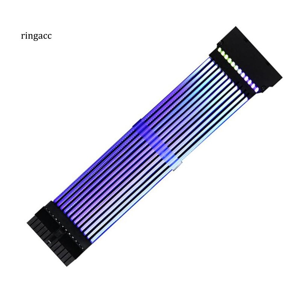 Dây Cáp Nối Dài Nguồn RGA 24Pin RGB Cho Vỏ Bảng Chính Máy Tính