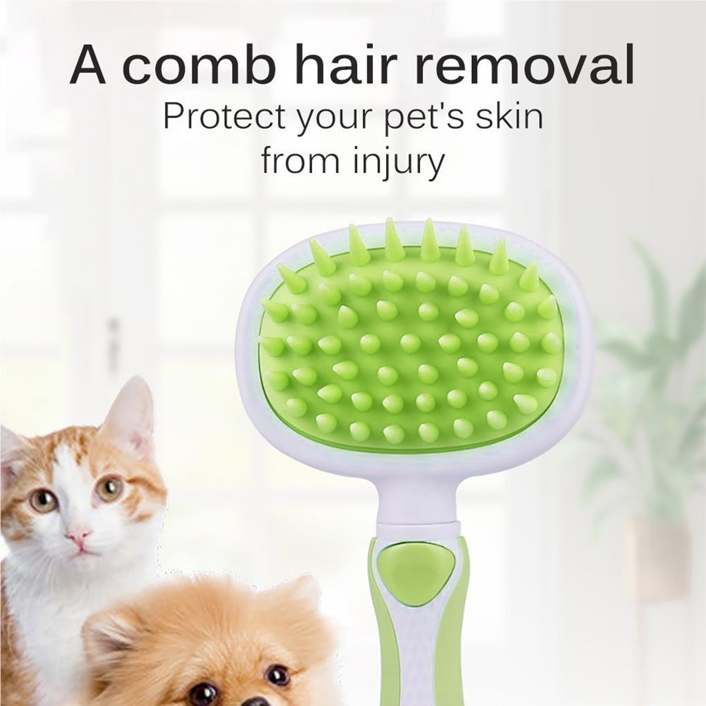 Bàn Chải Cao Su Silicone Massage Cho Thú Cưng