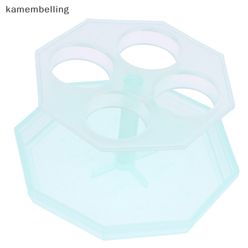 Hộp Vệ Sinh Cọ Trang Điểm kamembelling Kèm Giá Phơi Khô Tiện Dụng