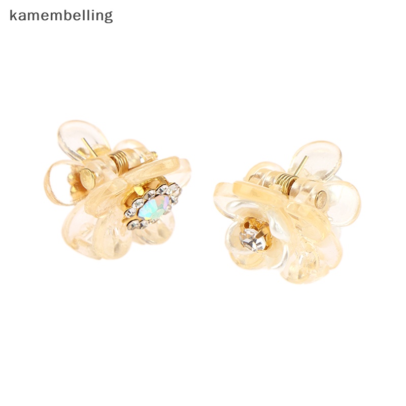 Set 10 Kẹp Tóc Hình Bông Hoa Mini Dễ Thương