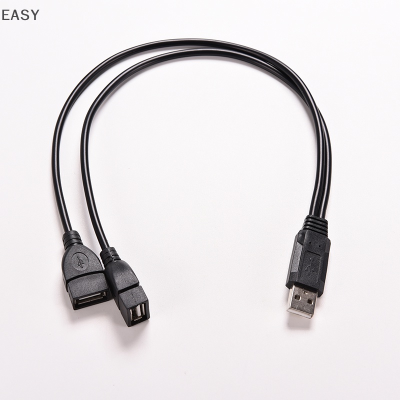 Cáp Chia Chữ Y Chuyển Đổi USB 2.0 A Male Sang 2 Dual USB Female