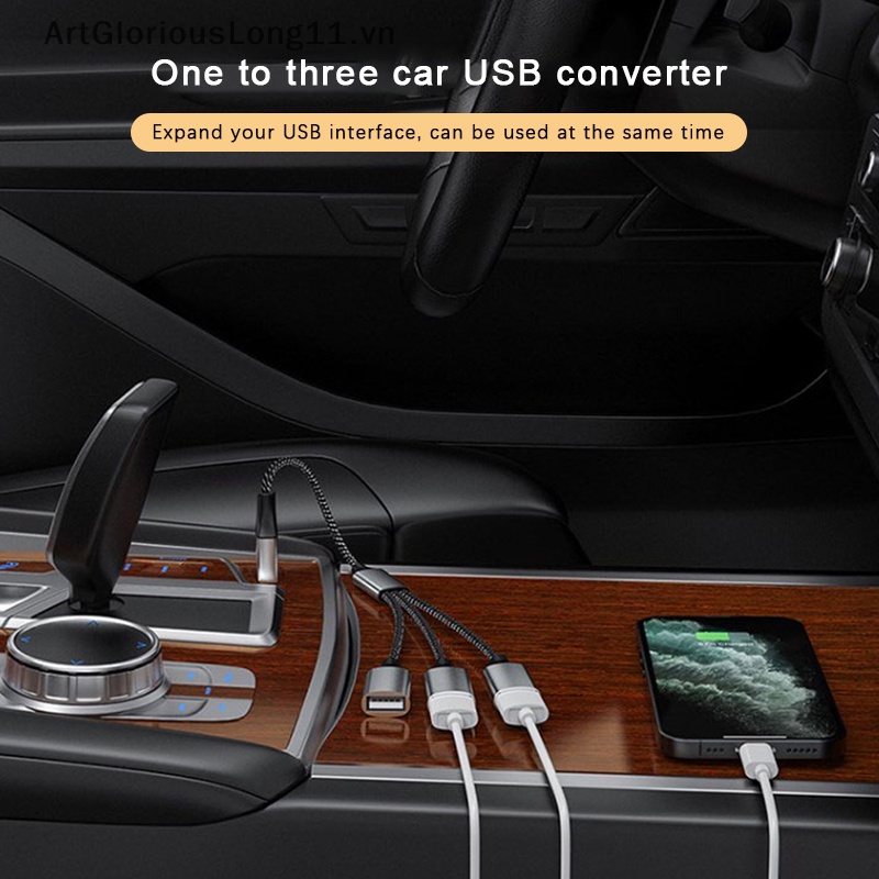 Bộ Chia 4 Cổng USB Type C OTG Chất Lượng Cao