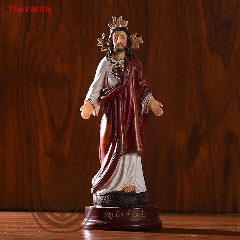 [Thevalifly] Bức Tượng Chúa Giêsu Chúa Jesus Và Tượng Thần Tài