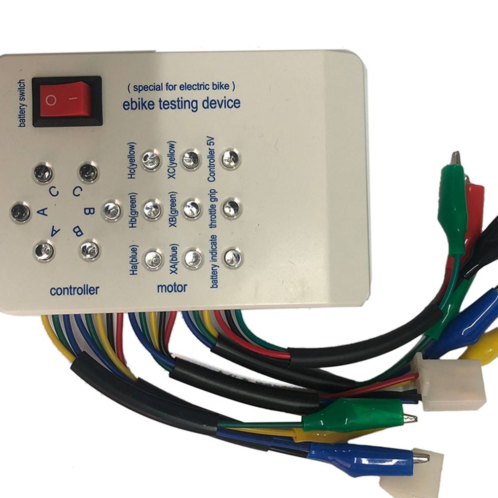 1Pc 24V/36V/48V/60V/72V Electro Car E-Bike Scooter Brushless Motor Controller Tester Electronic Module High Performance [Q/6]