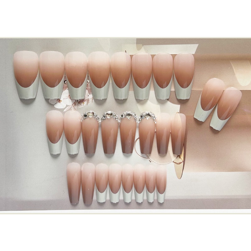 Miếng Dán Trang Trí Móng Tay Màu Gradient Thời Trang