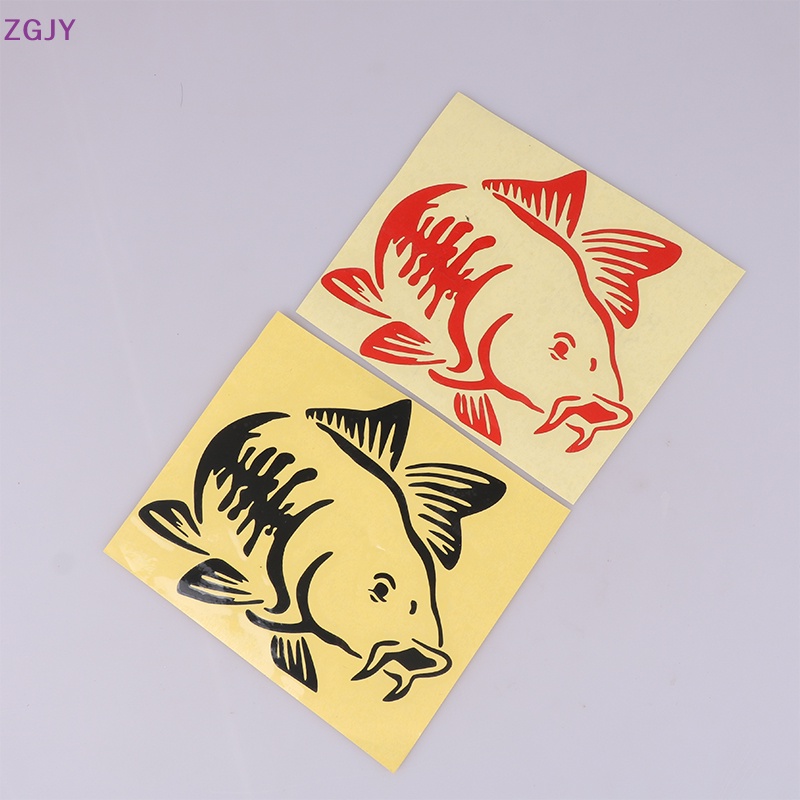 Đề Can Vinyl Dán Trang Trí Xe Hơi Hình Cá Chép Nghệ Thuật Mới