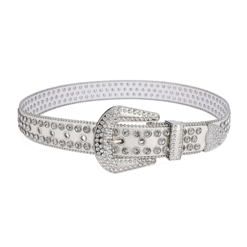 Thắt Lưng Đính Kim Cương Giả Lấp Lánh Sang Trọng Thời Trang Cho Người Lớn