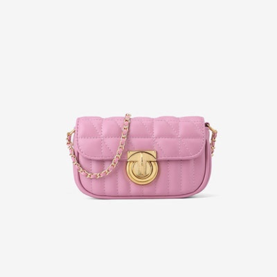 Túi Đeo Chéo Da pu Phối Dây Xích Thời Trang Sang Trọng Cho Nữ