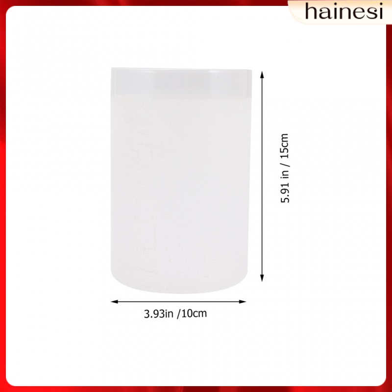 Chụp Đèn Thẳng Bằng Thủy Tinh Trong Suốt Hình Trụ Mini