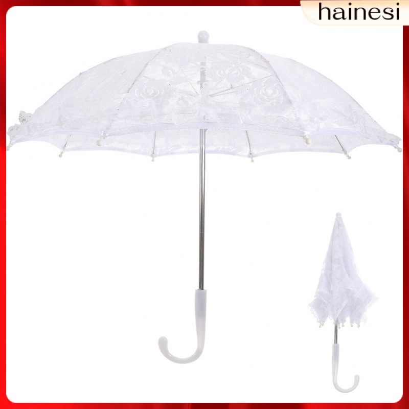 Dù Giấy Thêu Ren Trang Trí Xinh Xắn Dành Cho Bé Gái