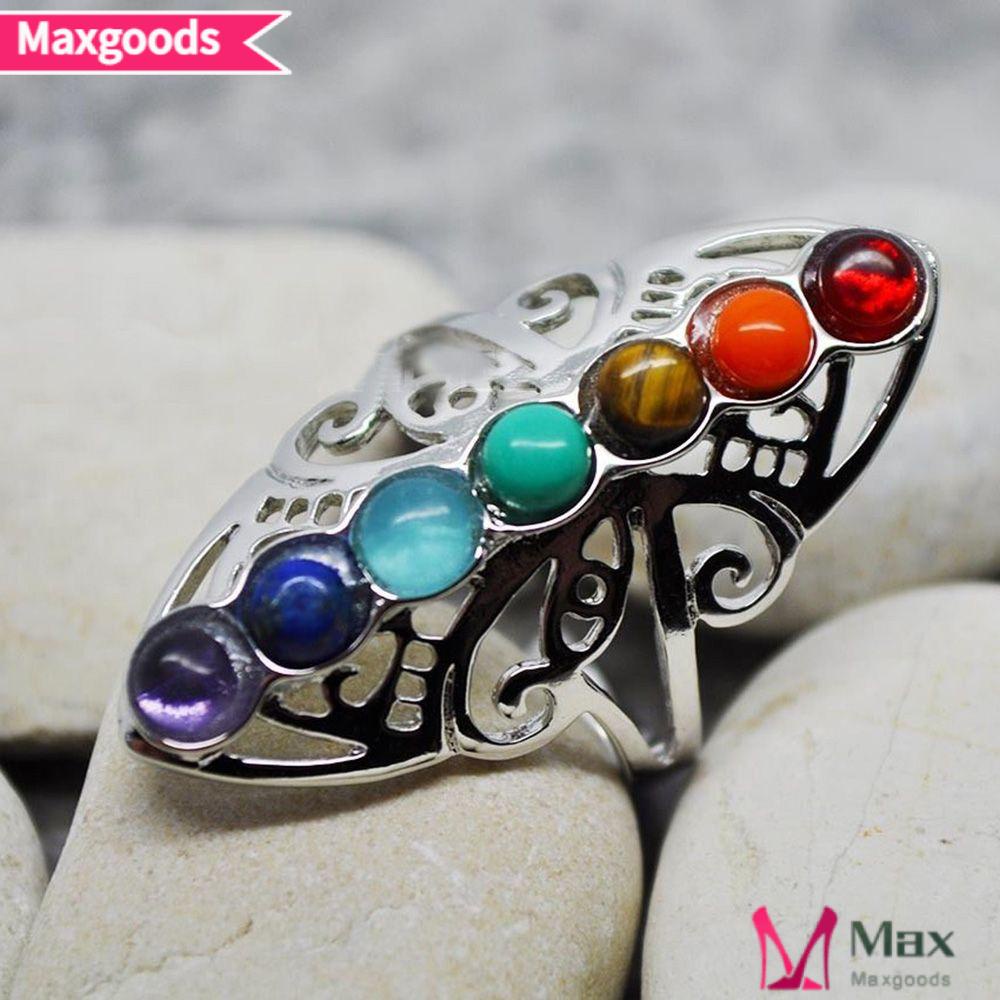 Maxg Reiki|Nhẫn Đeo Giữa Ngón Tay Có Thể Điều Chỉnh Kích Cỡ